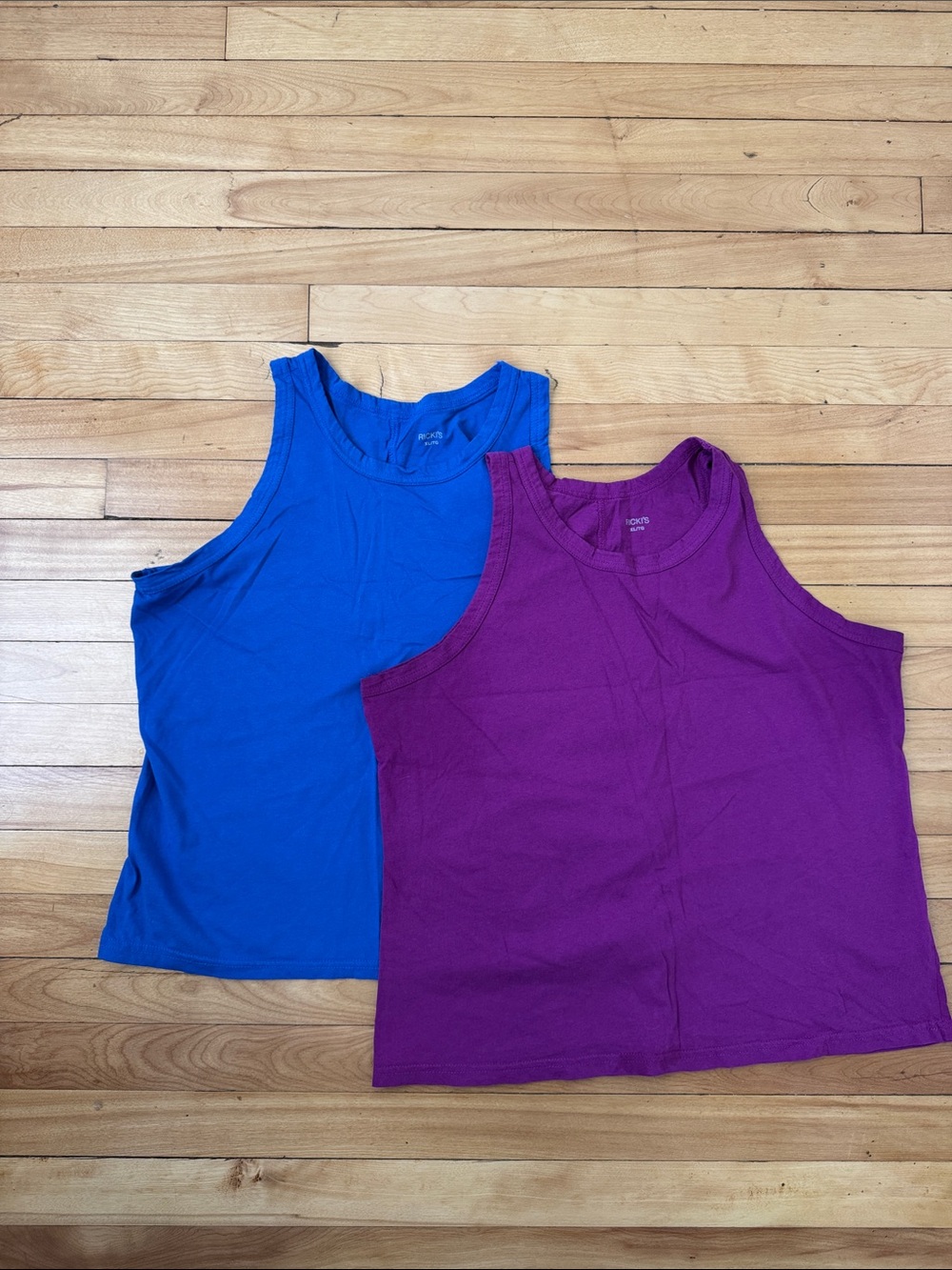 Ricki's Blue and Purple Tank Tops - Set of 2